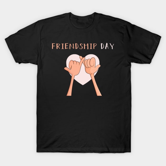 happy friendship day T-Shirt by BeDesignerWorld